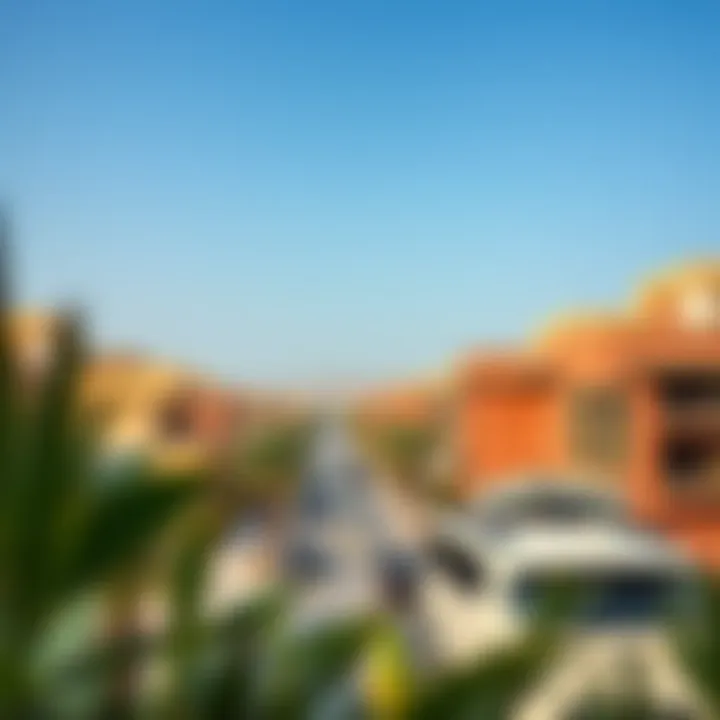 View of the Al Warqa neighborhood