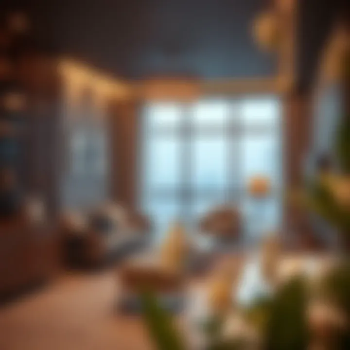 Inside a stylish flat