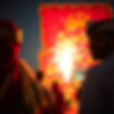 Traditional Emirati cultural festival celebration