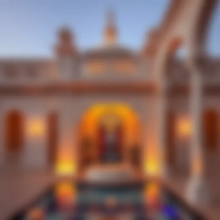 Architectural Details of Lake Palace Tecom Close-up of the architectural details of Lake Palace Tecom