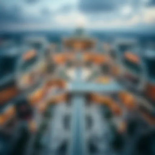 Aerial View of the Largest Mall Aerial view showcasing the vast expanse of the largest mall