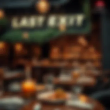 Diverse Dining Options at Last Exit Diverse dining options showcasing culinary delights at Last Exit