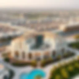 A stunning aerial view of Naya by Nakheel showcasing its unique architecture