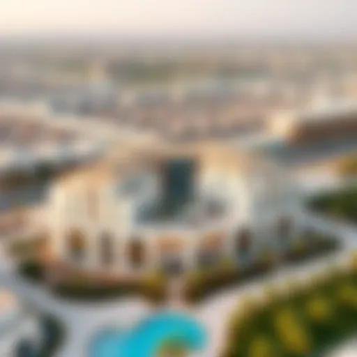 A stunning aerial view of Naya by Nakheel showcasing its unique architecture