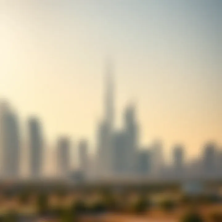 A stunning skyline view of Dubai highlighting off-plan developments