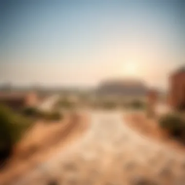 A panoramic view of Ras Al Khor's diverse landscapes