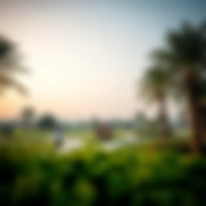 Leisure and Green Spaces in Rashidiya Green parks and leisure areas in Rashidiya