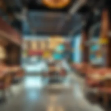 Popular Restaurant Locations in Dubai A map of Dubai pinpointing popular restaurant locations
