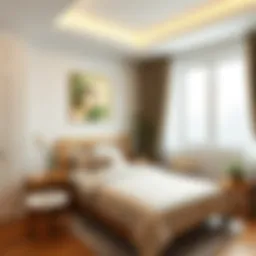 Cozy room interior in Muhaisnah 4