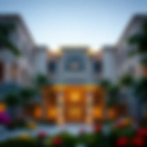 Stunning architectural facade of Sobha Creek Vistas