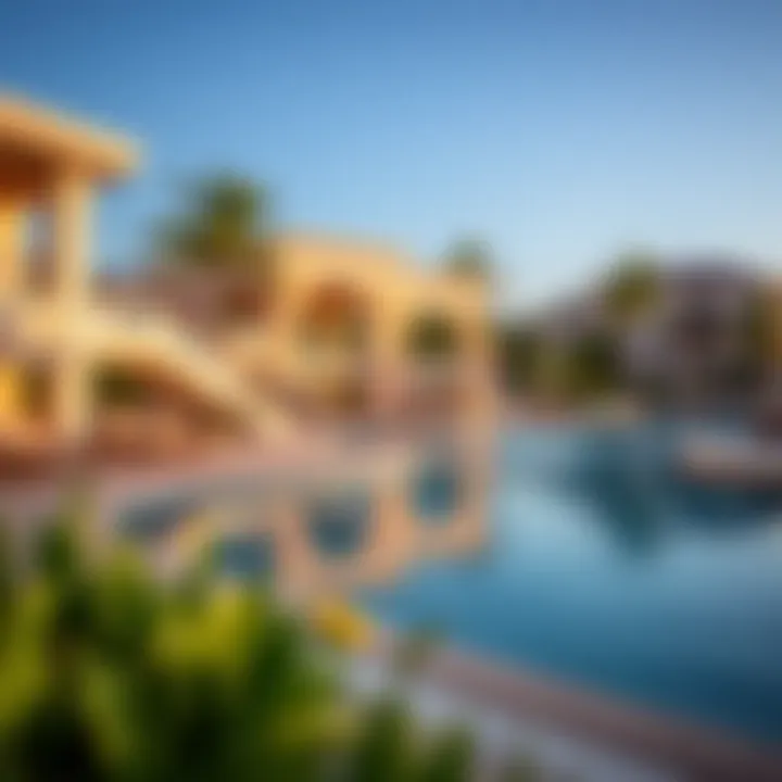 Highlighting the Lavish Amenities at Sobha Hartland Lagoon Luxurious amenities surrounding Sobha Hartland Lagoon