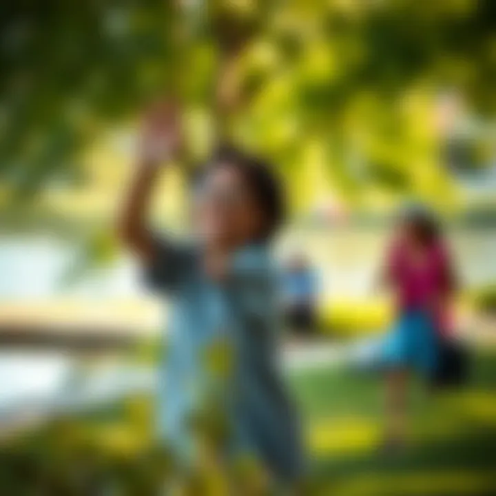 Capturing the Active Lifestyle at Sobha Hartland Lagoon Residents enjoying recreational activities at Sobha Hartland Lagoon