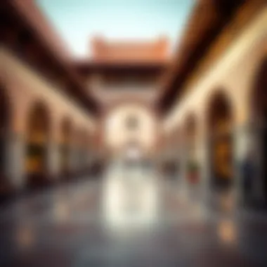 Architectural elegance of Souk Al Marfa