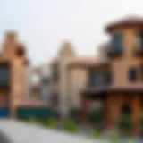A scenic view of Deira showcasing traditional architecture