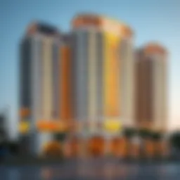 Stunning exterior view of Danube Elitz 3 showcasing its architectural brilliance