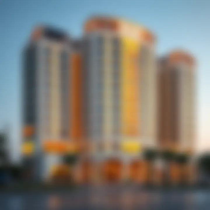 Stunning exterior view of Danube Elitz 3 showcasing its architectural brilliance