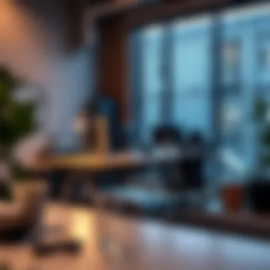 Flexible desk arrangement