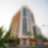 Al Moosa Tower 1 Exterior Stunning exterior view of Al Moosa Tower 1 showcasing its architectural brilliance