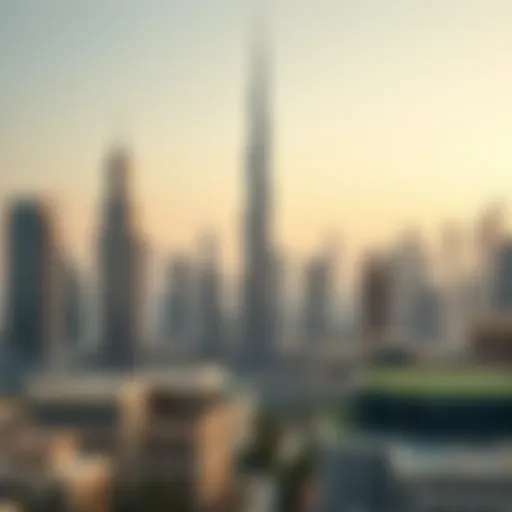 Stunning skyline of Dubai showcasing luxury properties