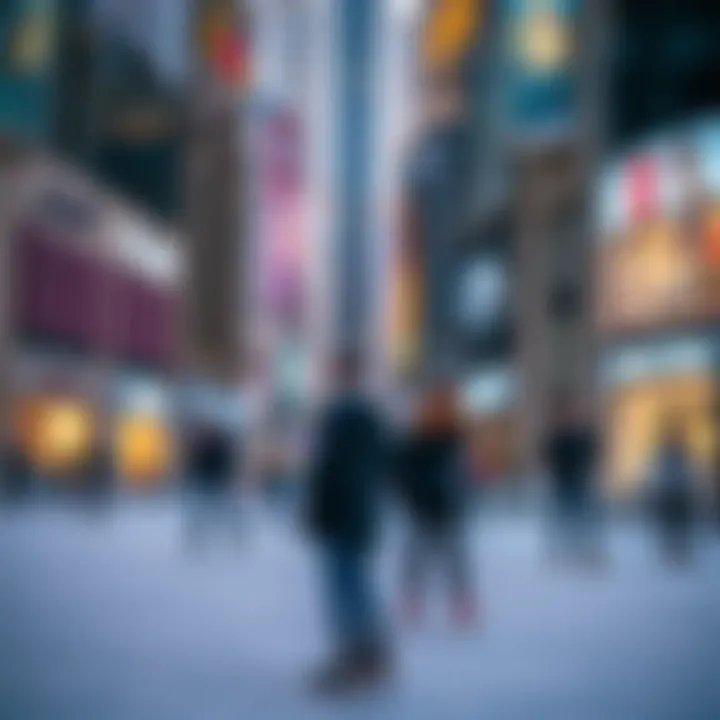 Integration of Leisure and Real Estate Near Dubai Mall Real estate developments surrounding the Dubai Mall, showcasing the integration of leisure and investment