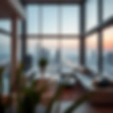 A Modern Apartment Showcasing Stunning City Views Modern Apartment with Stunning Views