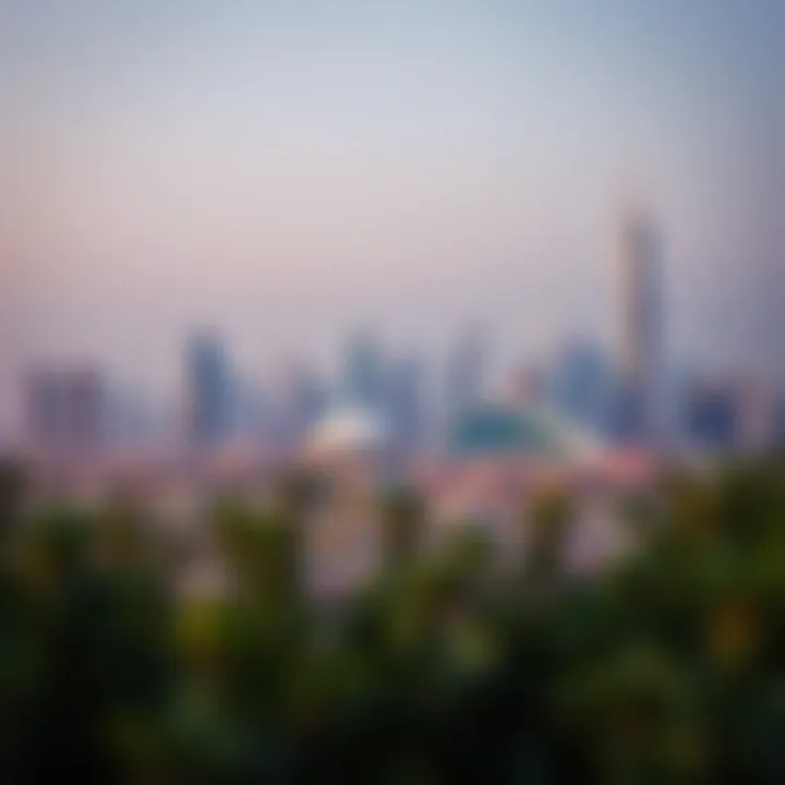 The breathtaking skyline of Dubai showcasing modern architecture