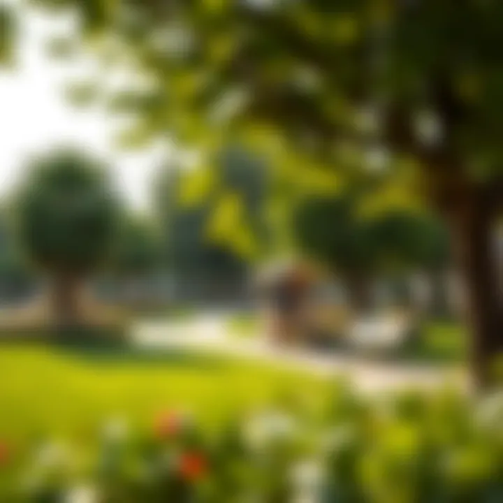 Vibrant Green Spaces in Villanova Community park in Villanova showcasing green spaces