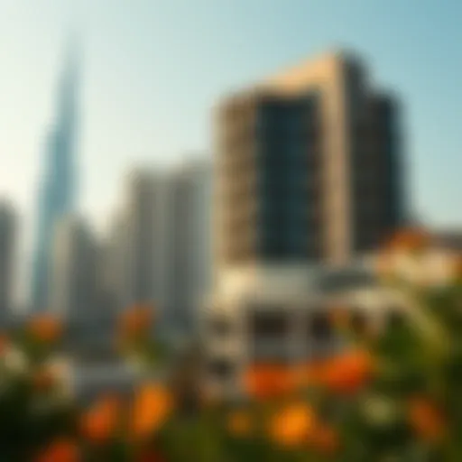 Luxurious property in Dubai skyline