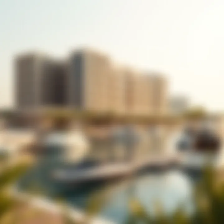 Stunning waterfront view surrounding Wasl Aqua