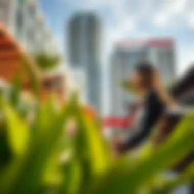 Vibrant community features of Expo City Mangrove Residences promoting urban lifestyle