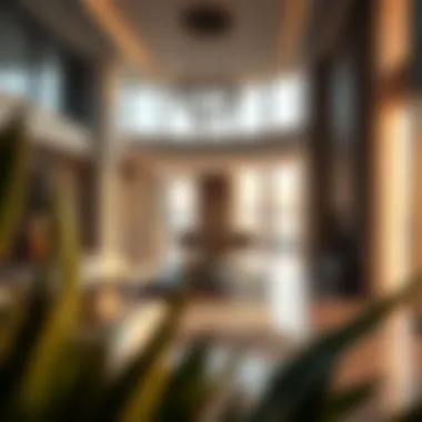 Luxurious interiors of a residence in Expo City Mangrove showcasing modern living