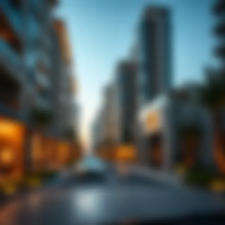 Residential property development in Dubai emphasizing luxury lifestyle