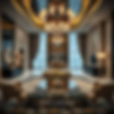 Opulent Interiors of Five Palm JVC Lavish interior design highlighting luxury living spaces