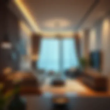 Modern Flat Interior in Bur Dubai Cozy interior of a modern flat in Bur Dubai