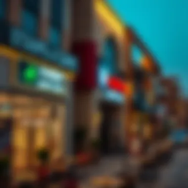Shops and Cafes in Bur Dubai Local amenities including shops and cafes in Bur Dubai