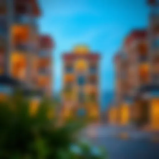 Stunning architectural design of Gate Village 4