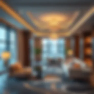 Luxurious Interior of Holiday Inn Suites Luxurious interior of Holiday Inn Suites Dubai Science Park