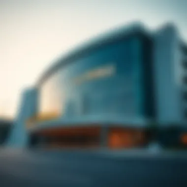 Modern Architectural Elegance of La Perle Exterior architecture of La Perle theater reflecting modern design