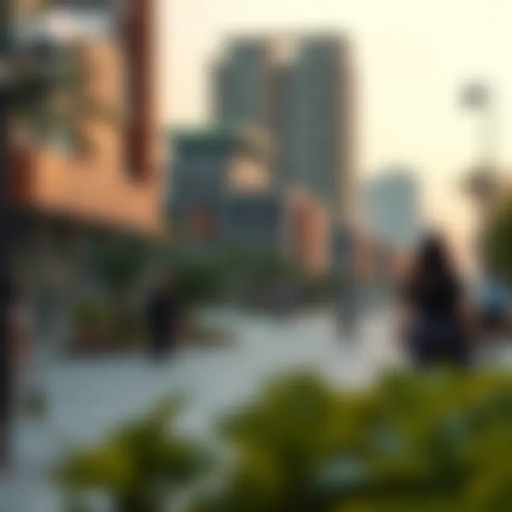 Vibrant community environment in Lana Business Bay