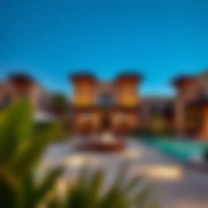 Luxurious amenities at Lawnz by Danube highlighting the community features