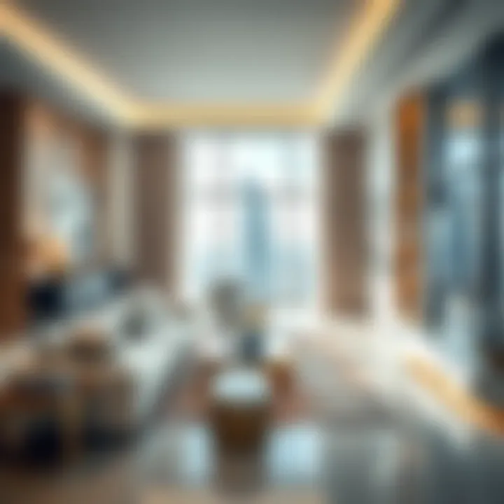 Luxury Living at Lillian Tower Interior design of a luxury apartment in Lillian Tower