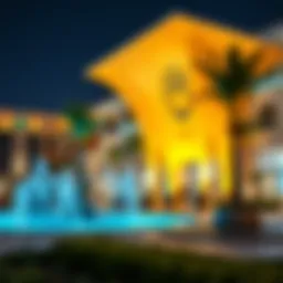 An artistic overview of Liva Town Square highlighting its architectural uniqueness