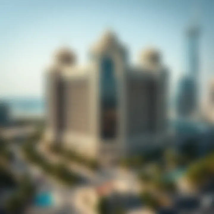 Architectural Grandeur of Mala Plaza Aerial view of Mala Plaza showcasing its architectural grandeur