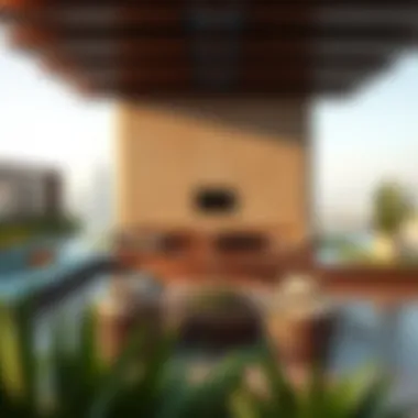 Amenities and recreational facilities at Mamzar Tower 2