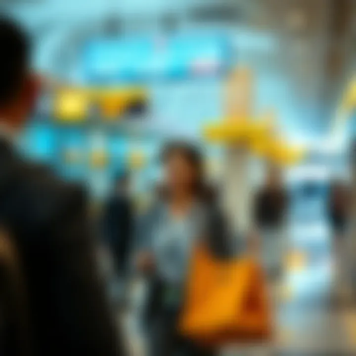 Concierge Assistance: Your Personal Guide Through Dubai Airport Concierge assistance in a bustling airport environment