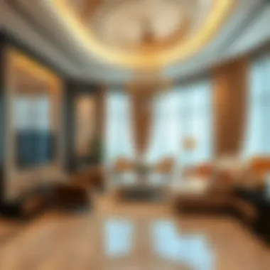 Exquisite interior of a high-end property in Dubai