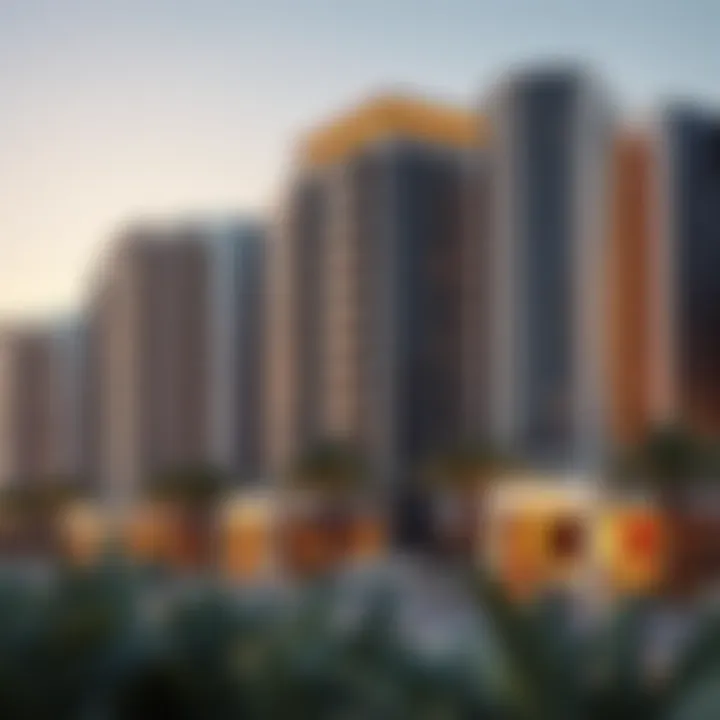 Architectural Marvels in Creek Harbour Modern architectural designs of residential buildings in Creek Harbour