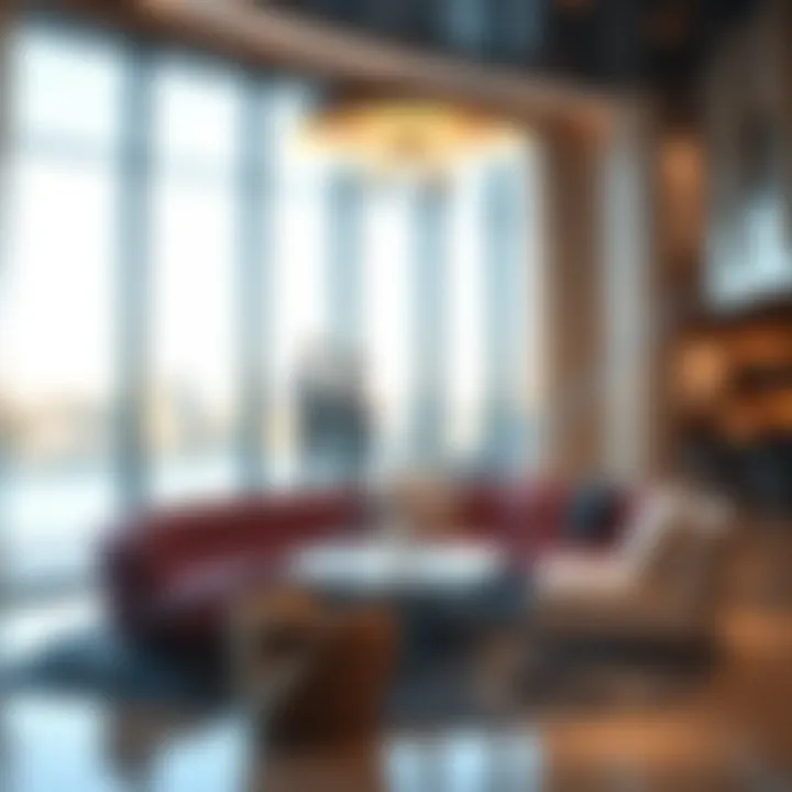 Graph illustrating real estate investment trends in Dubai