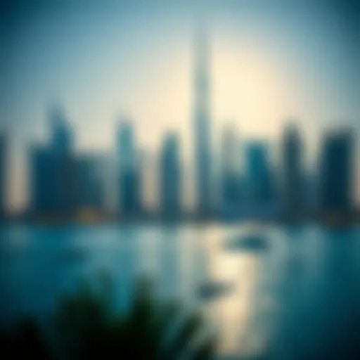 Stunning skyline of Dubai showcasing iconic real estate developments