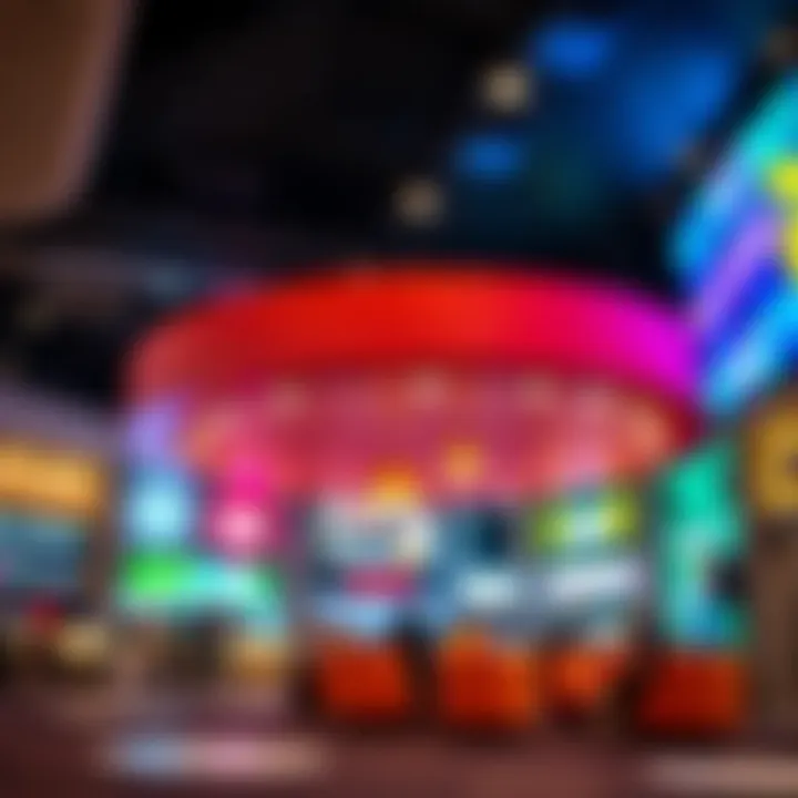 Entertainment options available at Oasis Mall Centrepoint, featuring activities for all ages